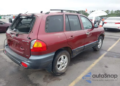 2003 Hyundai Santa Fe Gls/Lx from USA, damaged, VIN KM8SC73D234407589